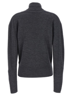 Burberry Grauer Wollcardigan