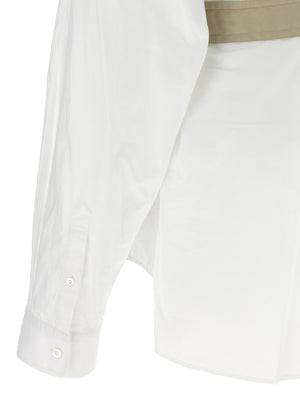 Balenciaga Weiße Baumwollbluse