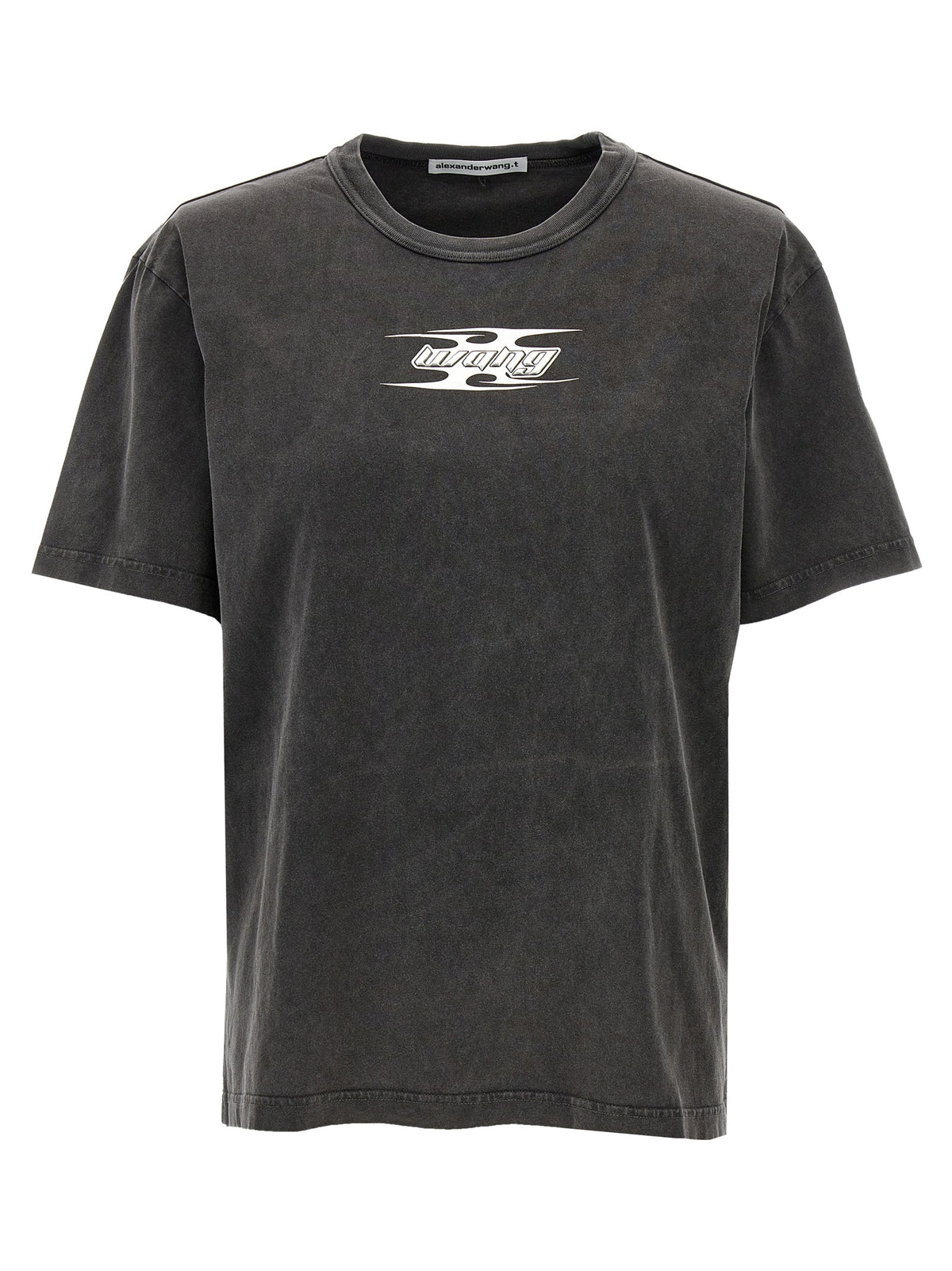T BY ALEXANDER WANG Graues Baumwoll-T-Shirt