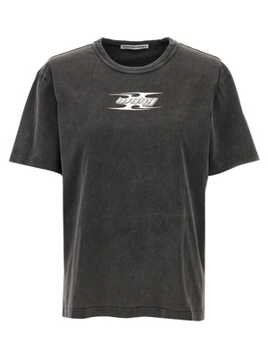 T BY ALEXANDER WANG Graues Baumwoll-T-Shirt