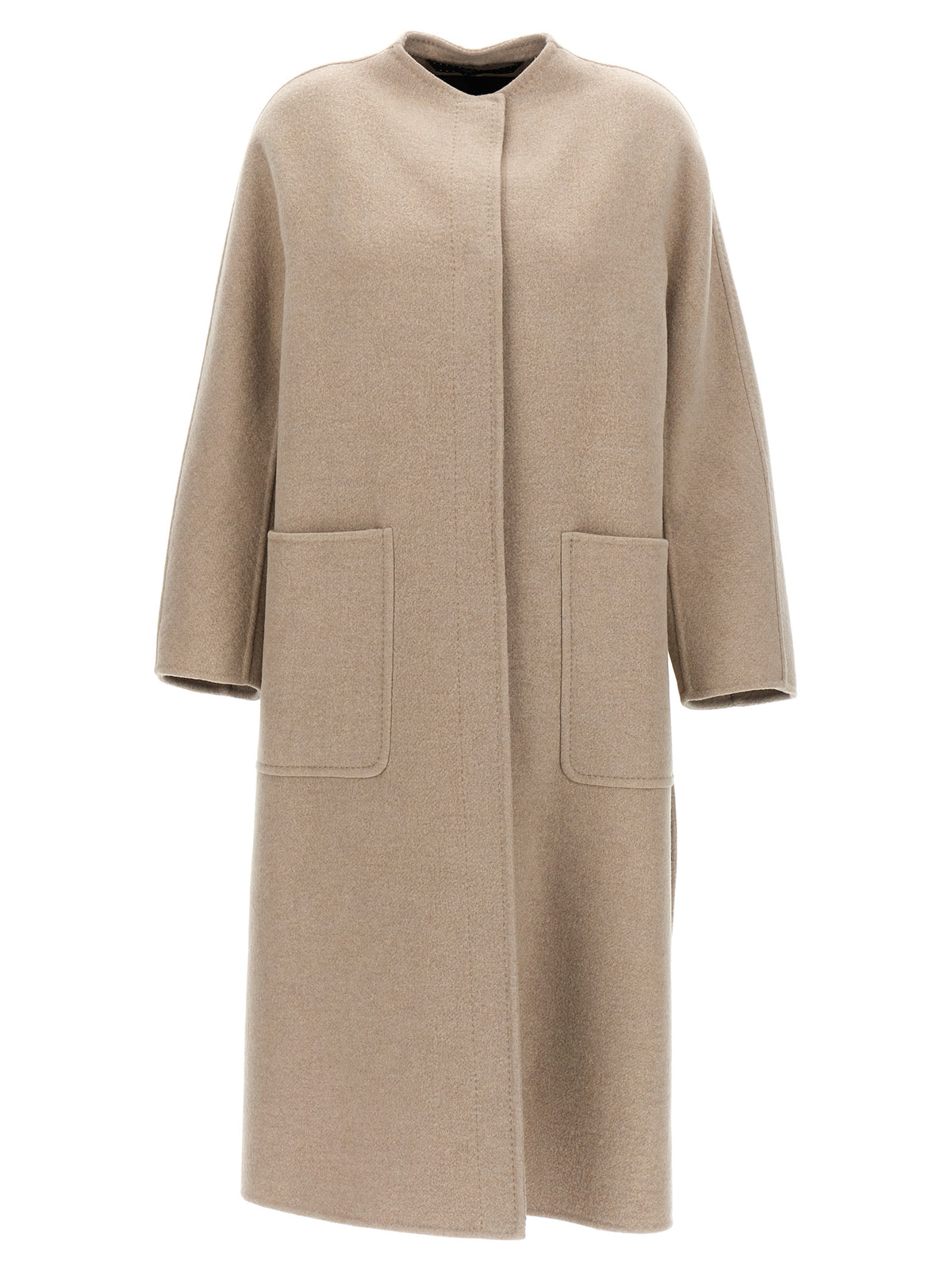 Max Mara Beiger Kaschmir-Mantel