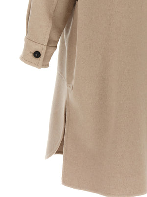 Max Mara Beiger Kaschmir-Mantel