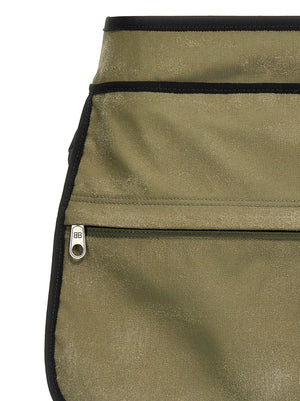 Balenciaga Zweifarbiger Rock aus Polyamid