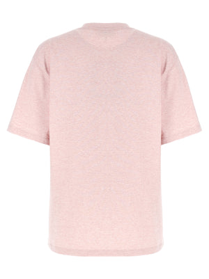 Ganni Mehrfarbiges Baumwoll-T-Shirt