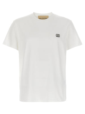 Valentino Garavani Weißes Baumwoll-T-Shirt