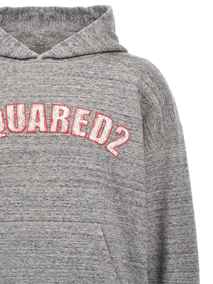 Dsquared² Grauer Baumwollpullover