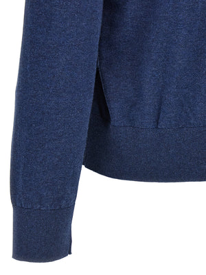 Dsquared² Blauer Baumwollcardigan