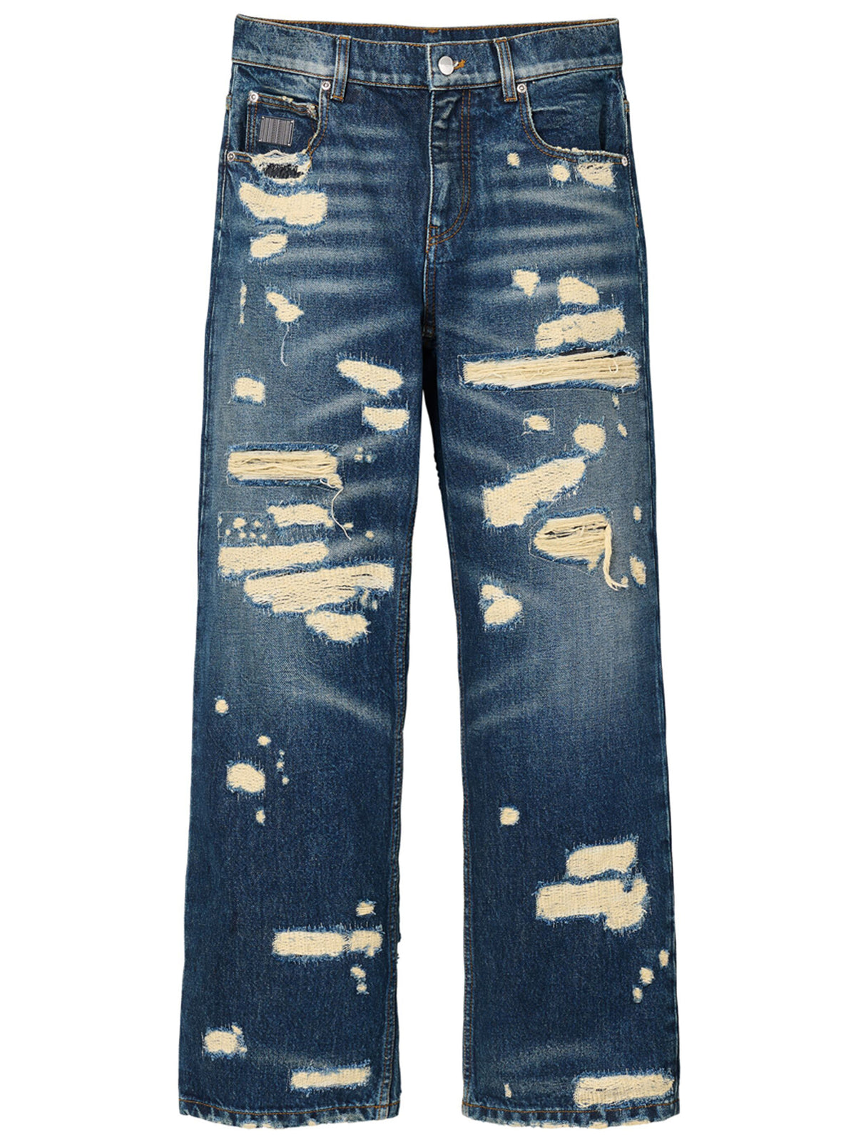 Marc Jacobs Blaue Jeans aus Baumwolle im geraden Schnitt