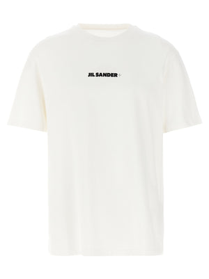 Jil Sander Weißes Baumwoll-T-Shirt