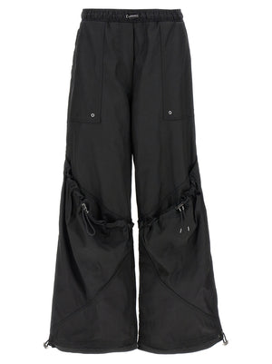 The Attico Schwarze Freizeithose aus Polyester