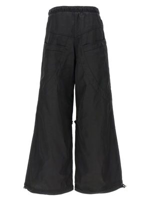 The Attico Schwarze Freizeithose aus Polyester