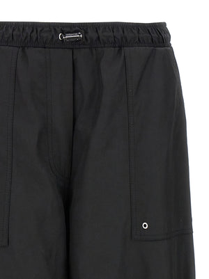 The Attico Schwarze Freizeithose aus Polyester