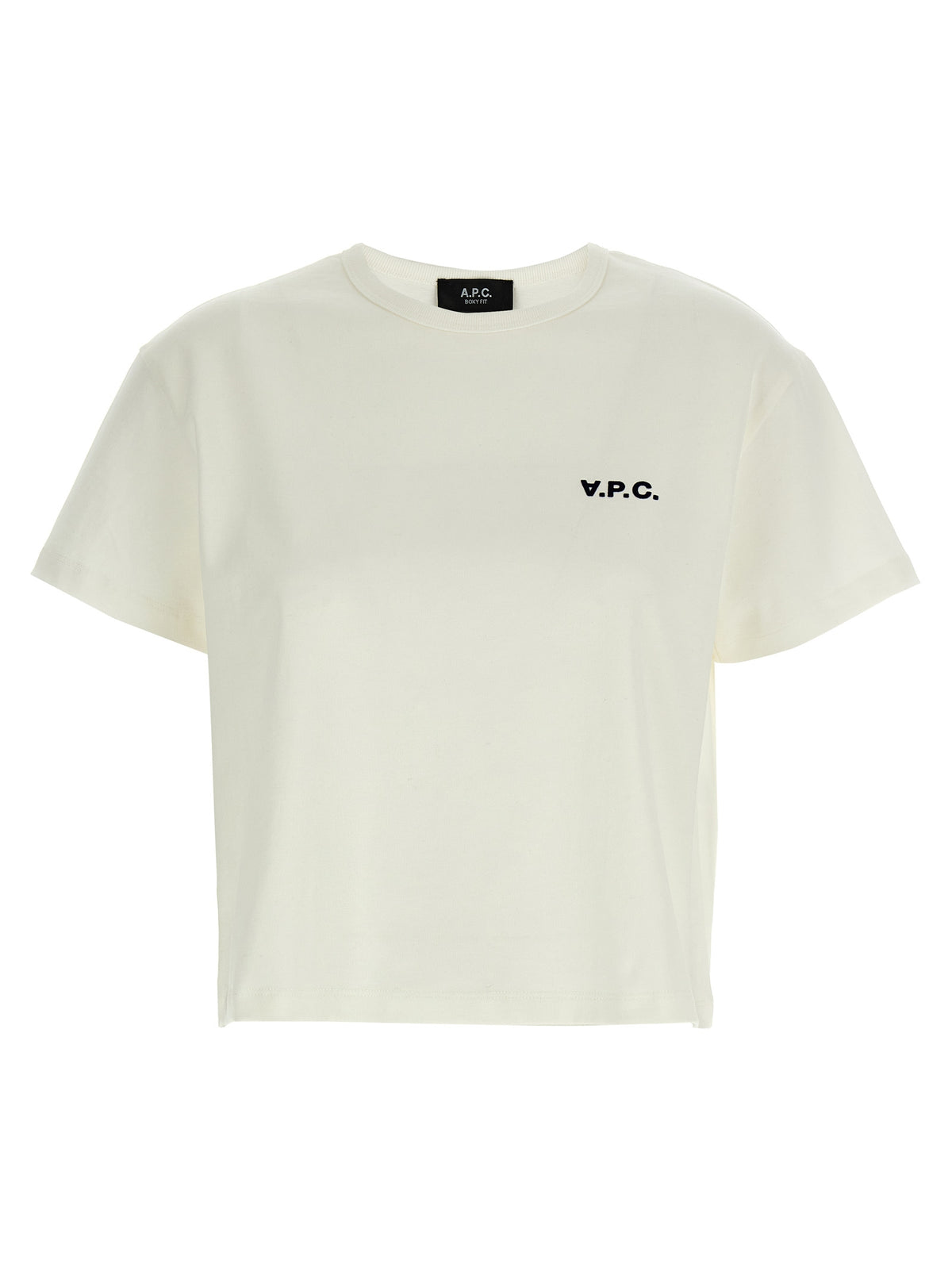 A.P.C. Weißes Baumwoll-T-Shirt