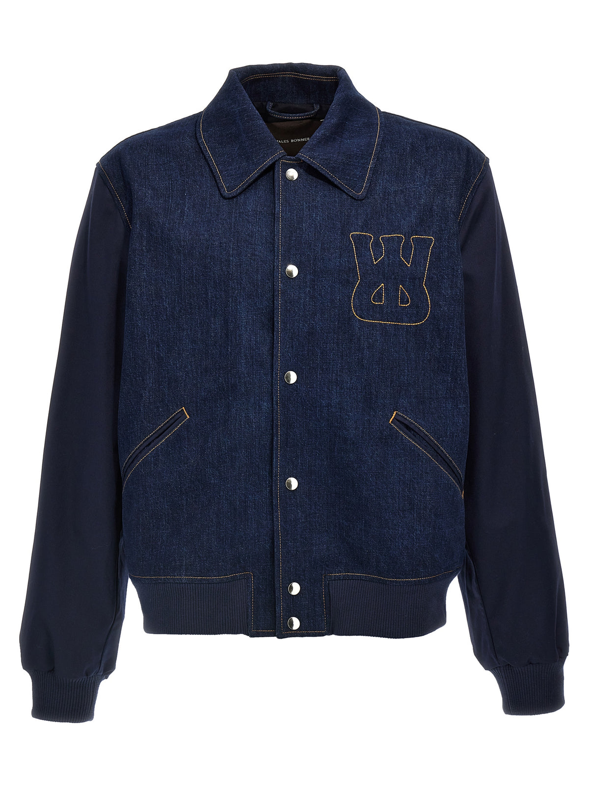 WALES BONNER Blaue Jeansjacke aus Baumwolle