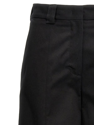 THELATEST Schwarze Baumwoll-Freizeithose