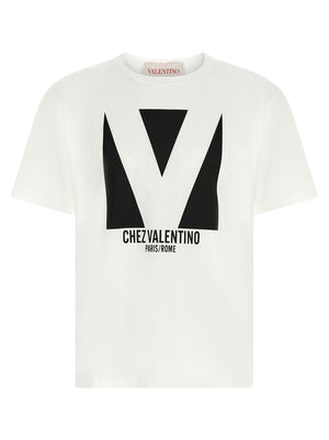 Valentino Garavani Bicolor Cotton T-Shirt