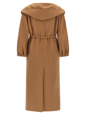 Max Mara Brauner Wollmantel