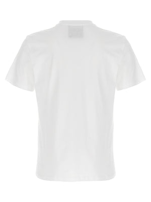 Moschino Weißes Baumwoll-T-Shirt