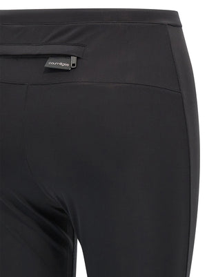 Courrèges Schwarze Polyamid-Leggings