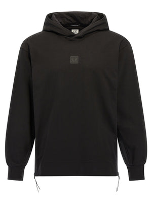 C.P. Company Schwarzer Baumwoll-Sweatshirt