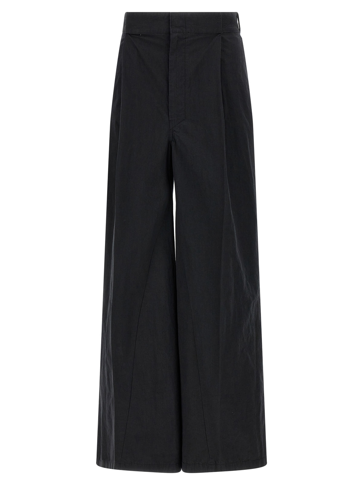 Maison Margiela Schwarze Baumwoll-Freizeithose