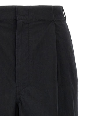 Maison Margiela Schwarze Baumwoll-Freizeithose