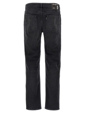 Department 5 Schwarze Baumwolljeans Denim