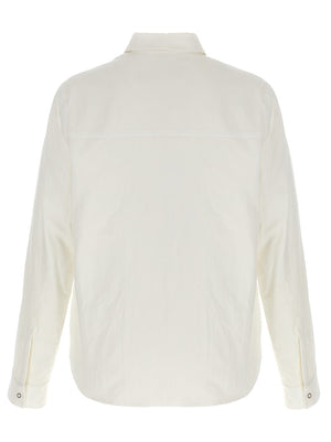 MONCLER GENIUS Weiße Polyamid-Bluse