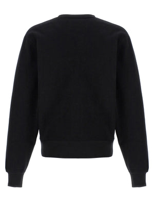 Saint Laurent Schwarzer Baumwoll-Sweatshirt