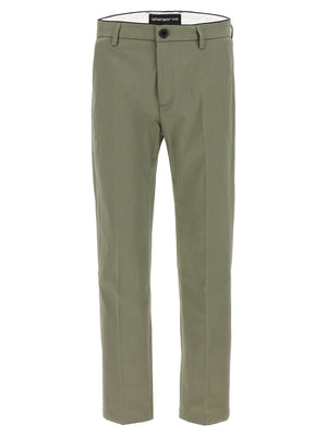 Department 5 Zweifarbige Baumwoll-Cropped-Hose
