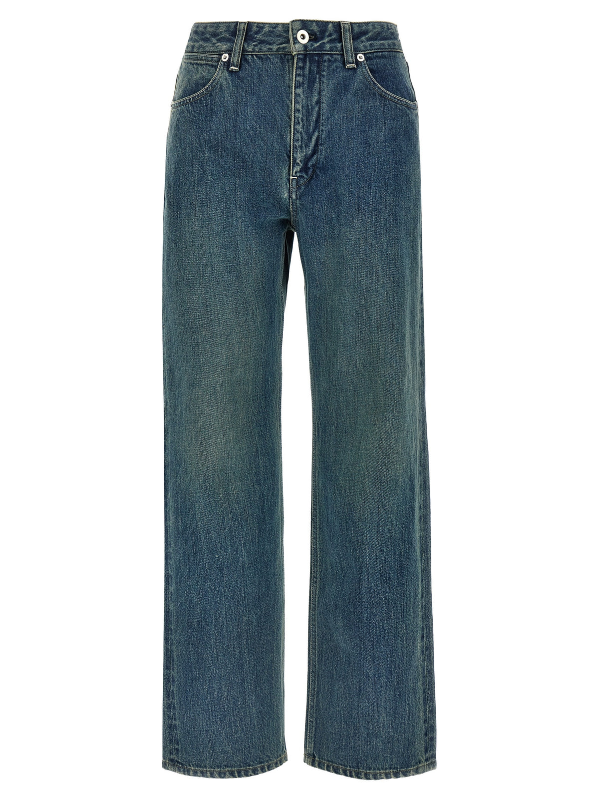Jil Sander Blaue Baumwoll-Jeans im Slim Fit