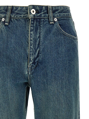 Jil Sander Blaue Baumwoll-Jeans im Slim Fit