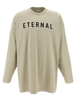 Fear Of God Graues Baumwoll-T-Shirt