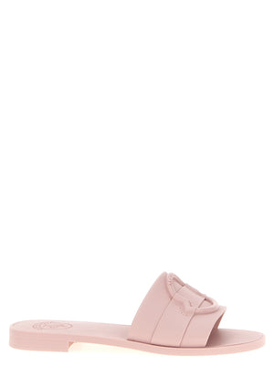 Moncler Multicolor Elastane Slides