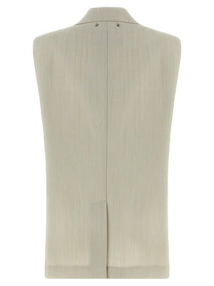 Golden Goose Beige Virgin Wool Weste