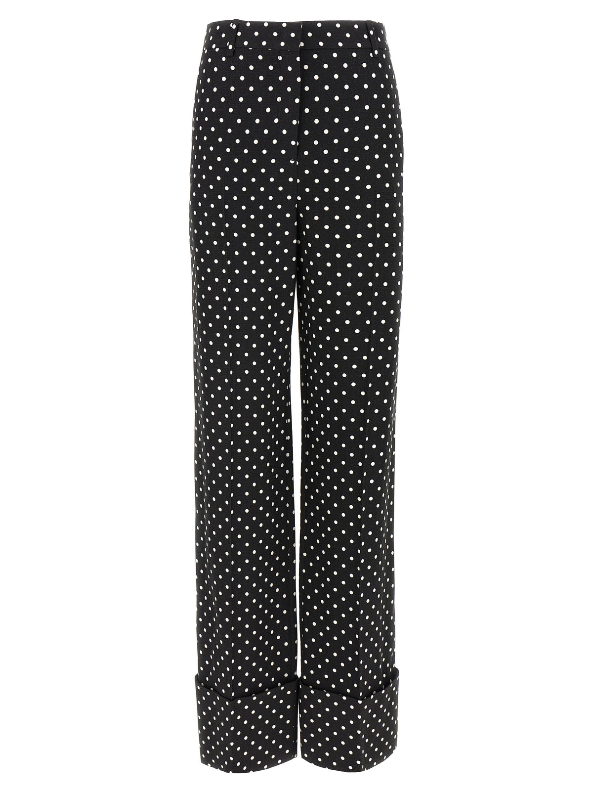 Valentino Garavani Zweifarbige Viskose-Freizeithose
