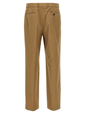 CELLAR DOOR Beige Cotton Casual Pants