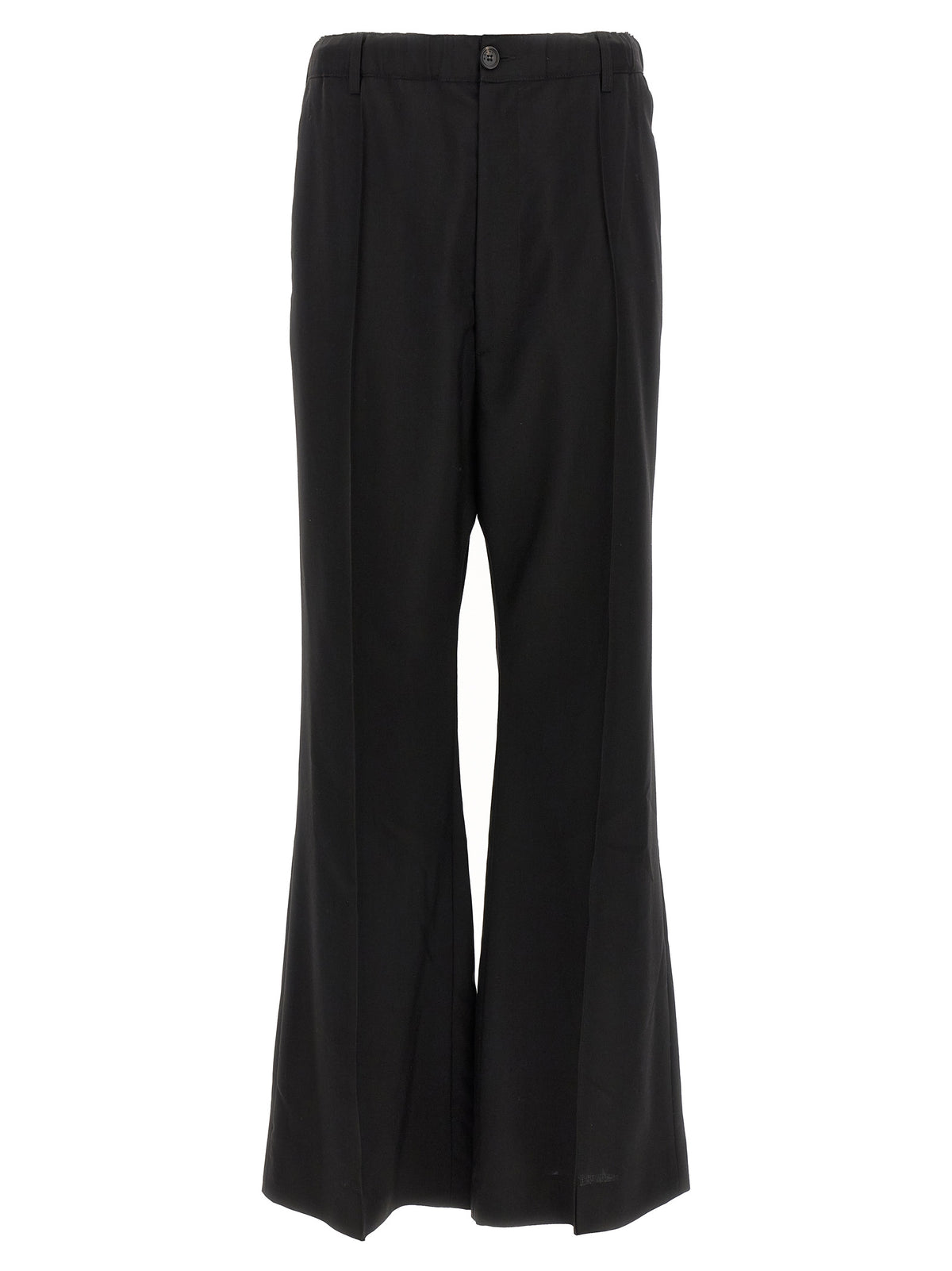 Marni Schwarze Hose aus reiner Schurwolle