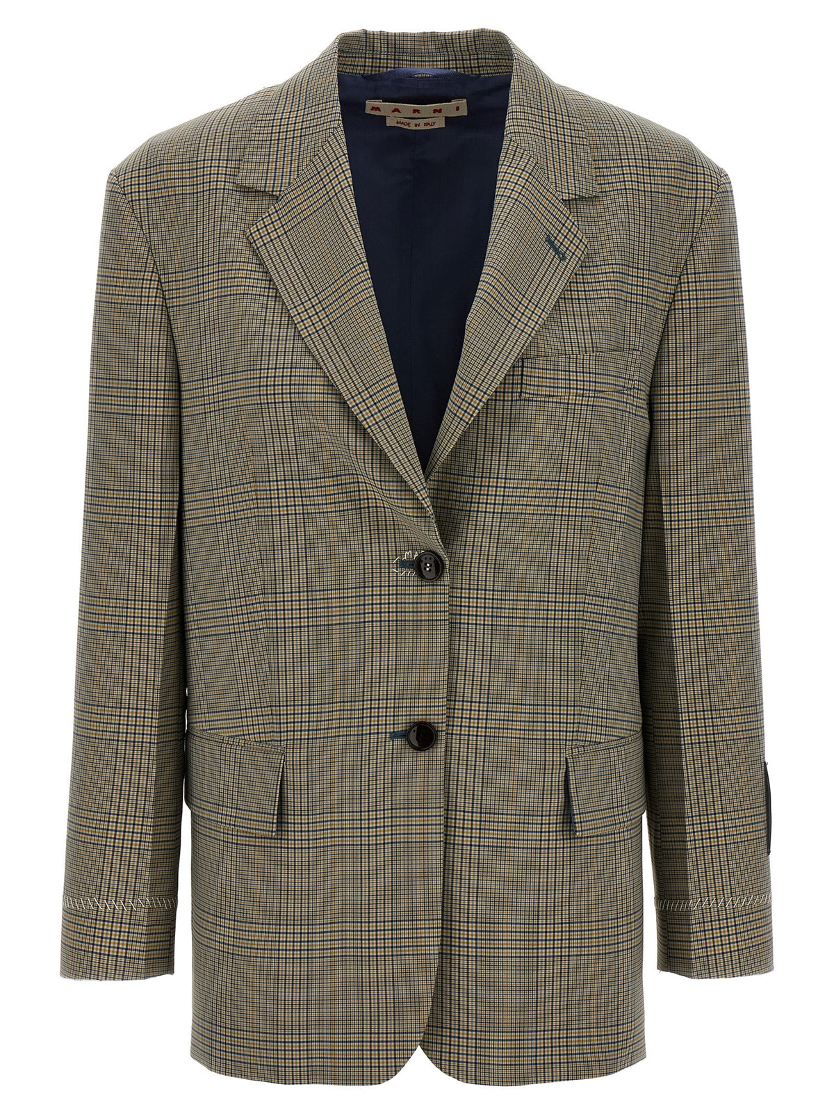Marni Mehrfarbiger Polyester-Blazer
