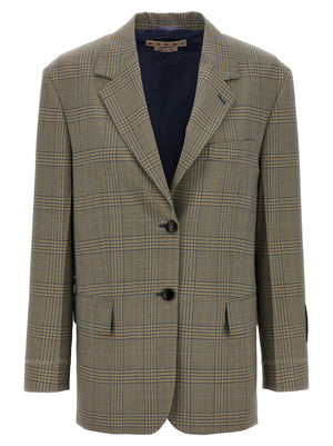 Marni Mehrfarbiger Polyester-Blazer