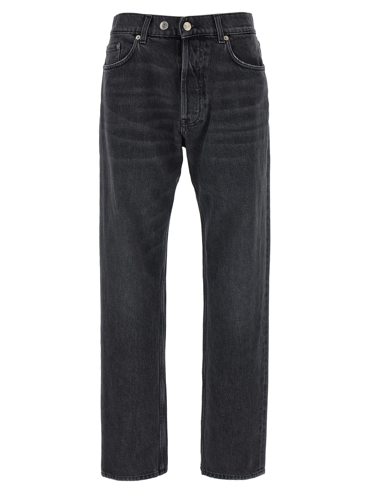 Department 5 Graue Jeans aus Baumwolle im geraden Schnitt