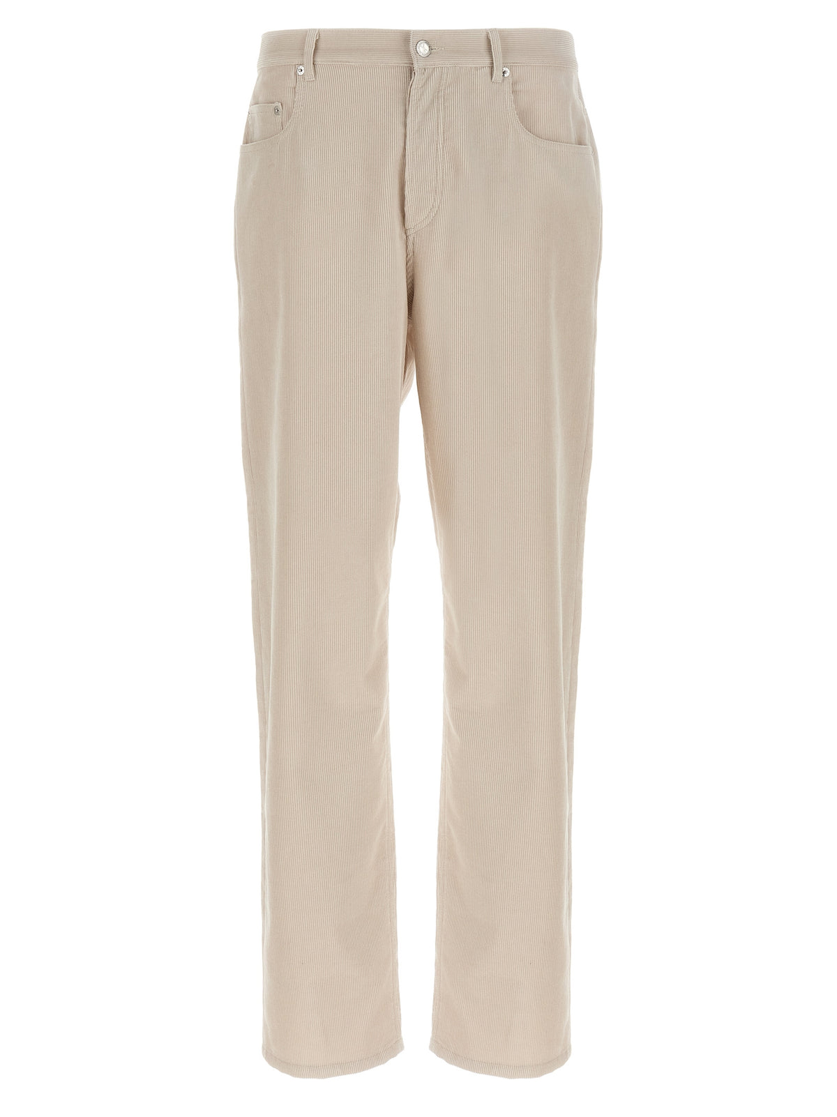 A.P.C. Weiße Baumwollhose im Casual-Look