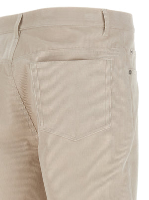 A.P.C. Weiße Baumwollhose im Casual-Look