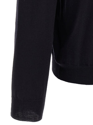 ZANONE Blauer Cardigan aus Schurwolle