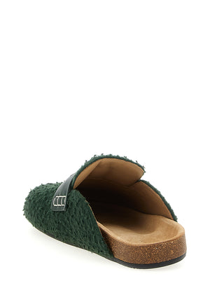 J.W.Anderson Bicolor Virgin Wool Slip-On Loafers