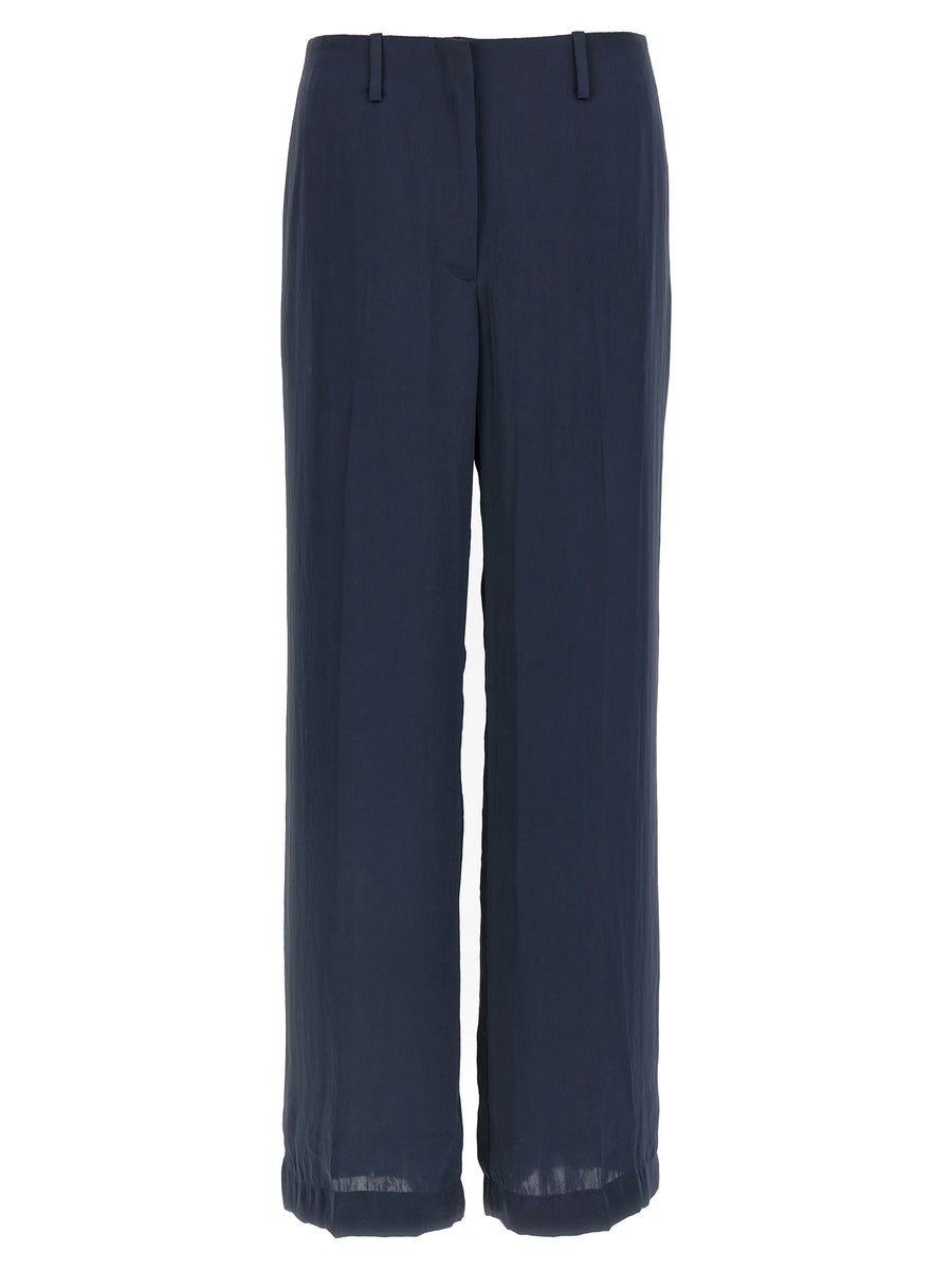 Theory Blaue Freizeithose aus Polyester