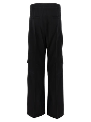 Rick Owens Schwarze Woll-Cargo-Hose