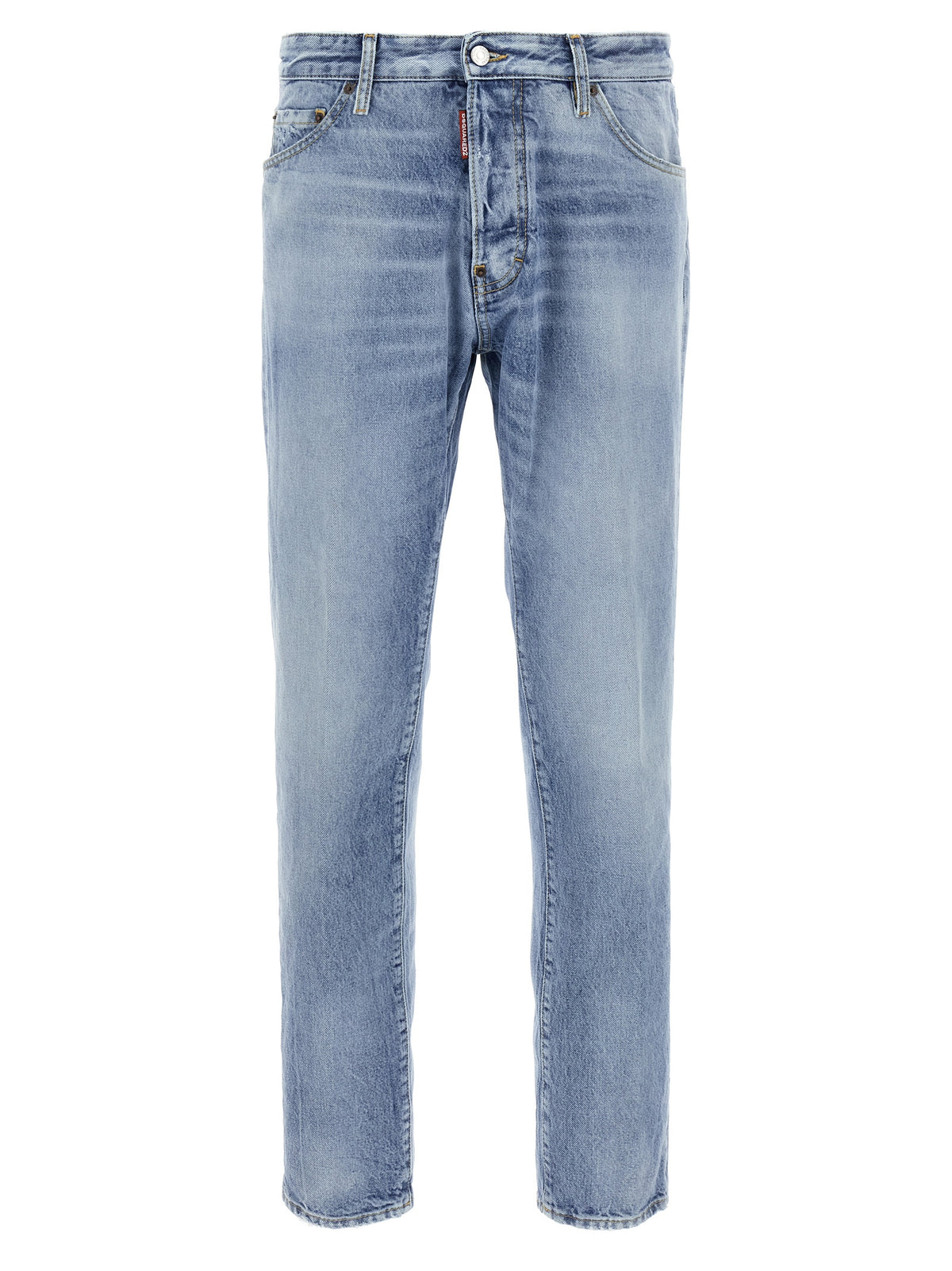 Dsquared² Blaue Baumwoll-Skinny-Jeans