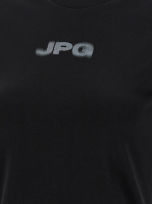 Jean Paul Gaultier Schwarzes Baumwoll-T-Shirt