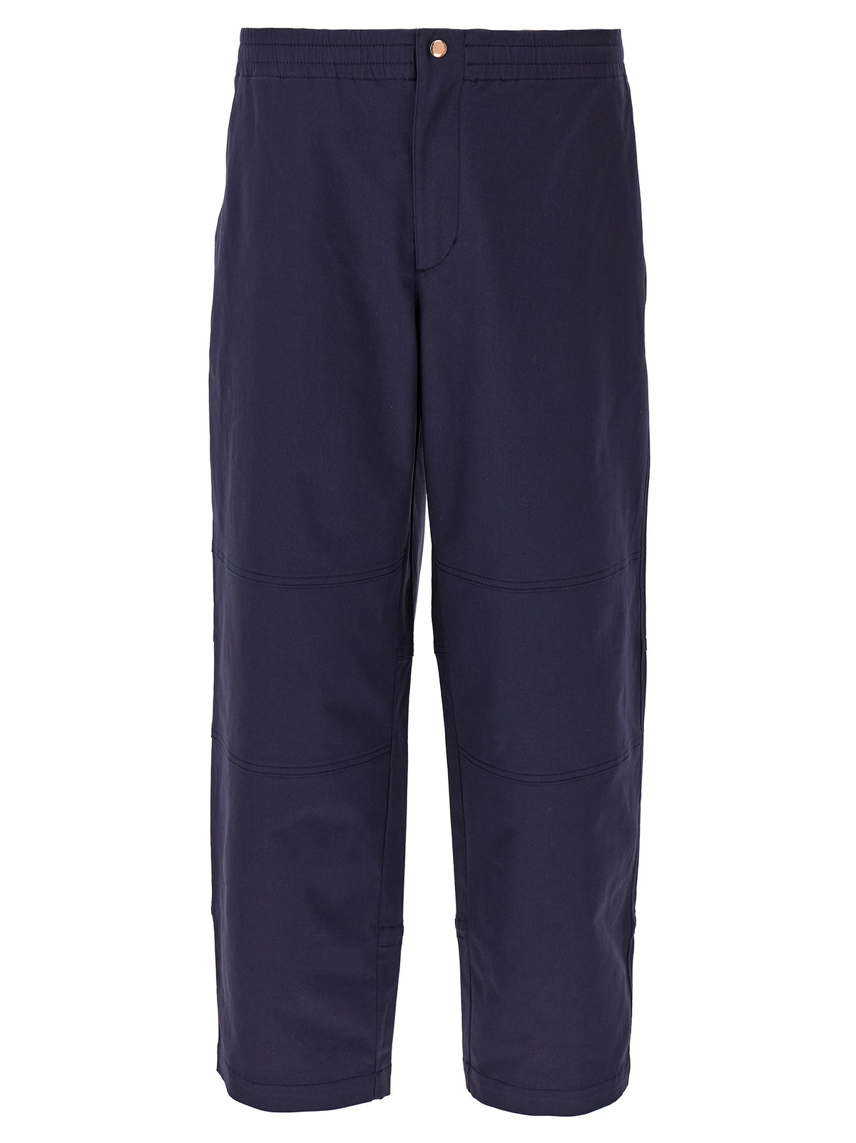 MONCLER GENIUS Blaue Baumwoll-Freizeithose